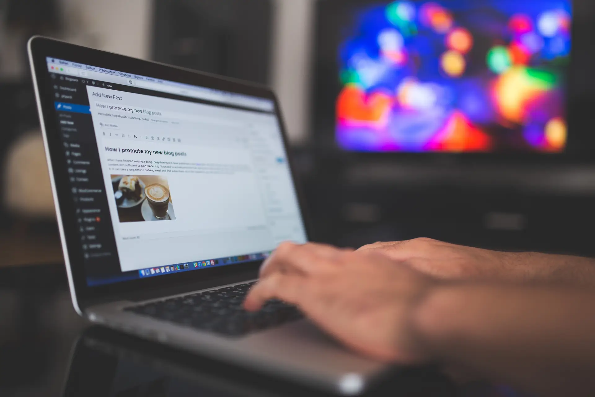 Bloggen für Anfänger Arbeitsplatz